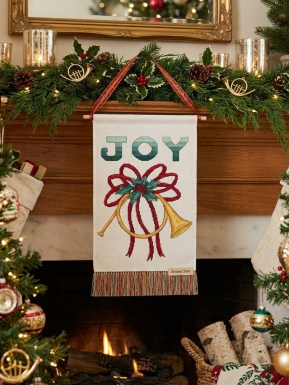 JANLYNN CHRISTMAS CROSS STITCH KIT